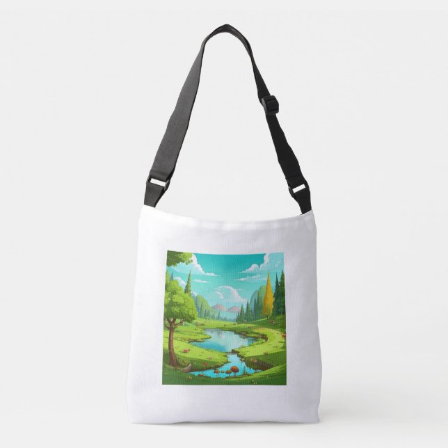 Bolso Cruzado Naturaleza 18 (Anverso)
