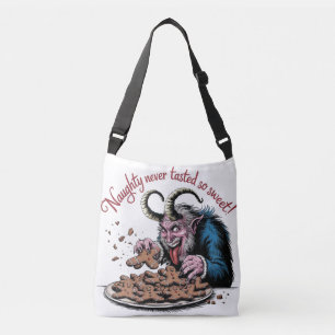 Bolso Cruzado Naughty Krampus Navidades Design