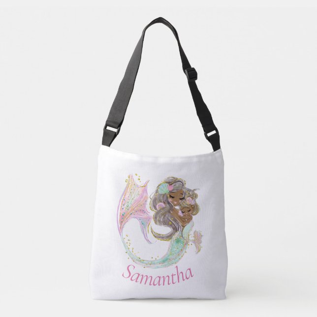 Bolso Cruzado náutica de sirena (Anverso)