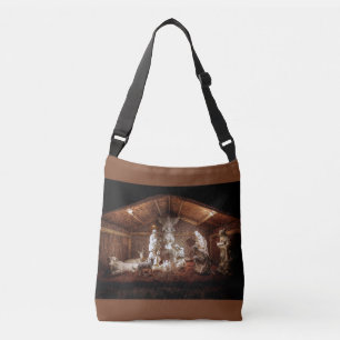 Bolso Cruzado Navidades Adoran Escena De Jesús Natividad Manger