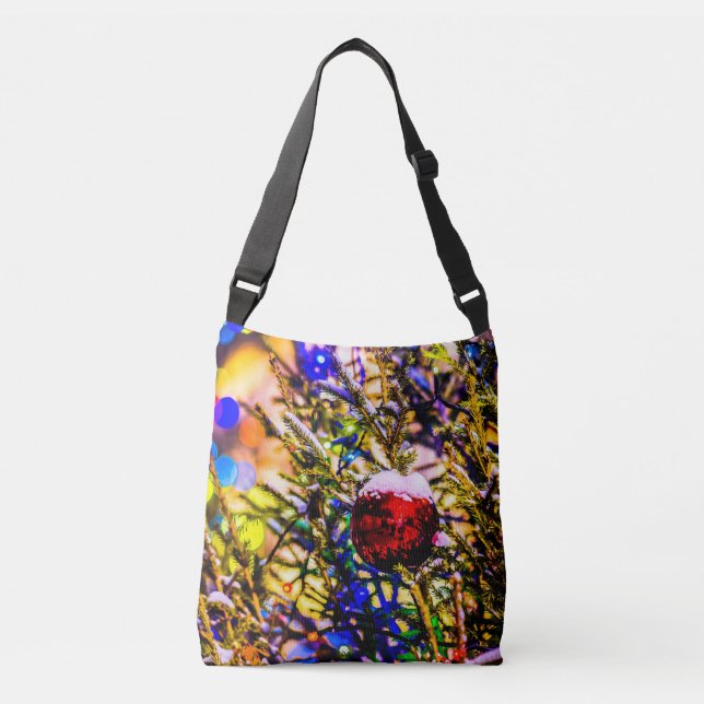 Bolso Cruzado Navidades Ball Red (Anverso)