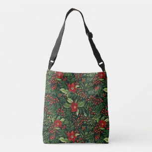 Bolso Cruzado Navidades Berries Flowers