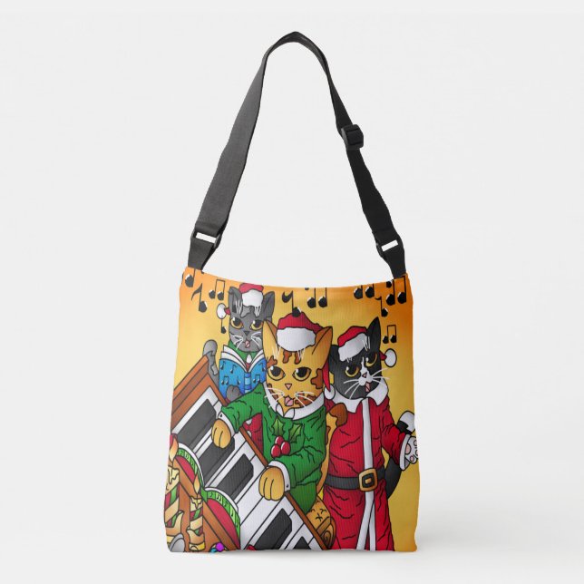 Bolso Cruzado Navidades Carol Cats (Anverso)