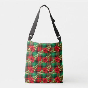 Bolso Cruzado Navidades Colocaron Poinsettias Y Saltos 2