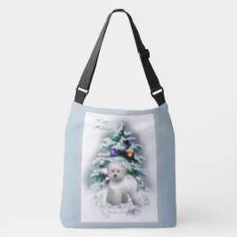 Bolso Cruzado Navidades de Bichon Frise