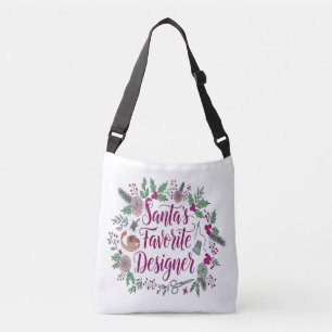 Bolso Cruzado Navidades de diseño favoritos de Santa Claus cosie