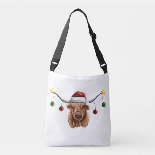 Bolso Cruzado Navidades de Have a Merry Hielan Coo