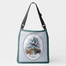 Bolso Cruzado Navidades de Pomerania