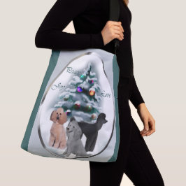 Bolso Cruzado Navidades de Poodle Lovers