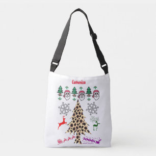Bolso Cruzado Navidades feos al azar de Mishmash Thunder_Cove