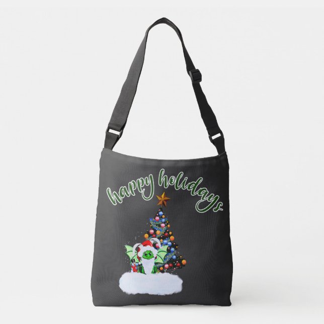 Bolso Cruzado Navidades merry y mágicos con un giro drástico (Anverso)