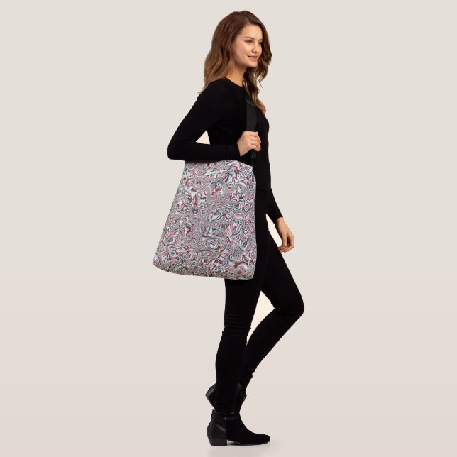 Bolso Cruzado Navidades psicodélicos (Puesto)