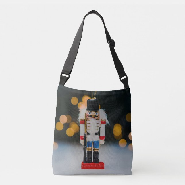 Bolso Cruzado Navidades SlipperyOrnamento figurio nutcracker de  (Anverso)