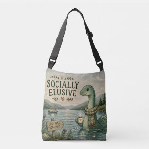 Bolso Cruzado Nessie esquiva socialmente criptozoología Loch Nes