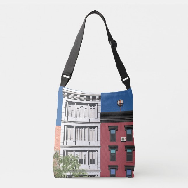 Bolso Cruzado New York Buildings (Anverso)