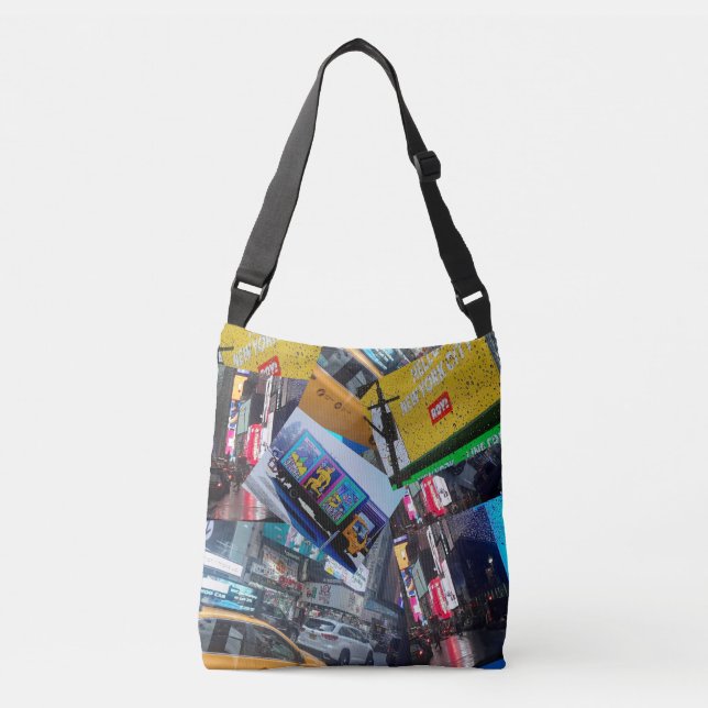 Bolso Cruzado New York City Times Square (Anverso)