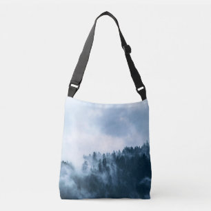 Bolso Cruzado Niebla atmosférica sobre un bosque