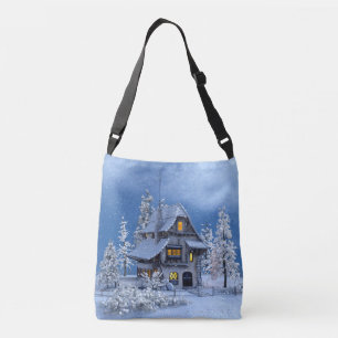 Bolso Cruzado Nieve navidad en casa de Gingerbread