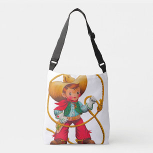 Bolso Cruzado Niño retro niño vago occidental