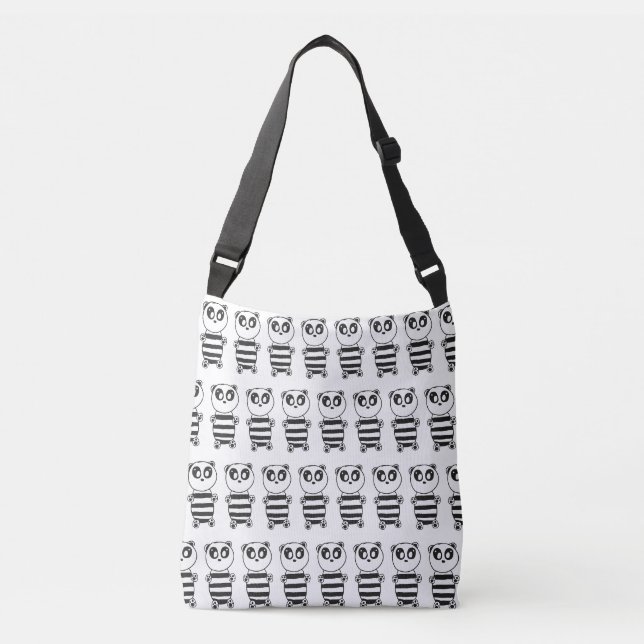 Bolso Cruzado Niños Panda (Anverso)