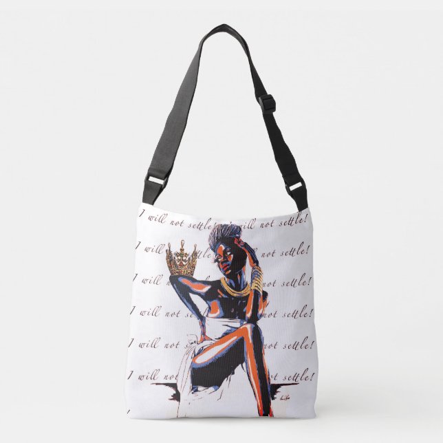 Bolso Cruzado ¡No Me Arreglaré! - (Anverso)