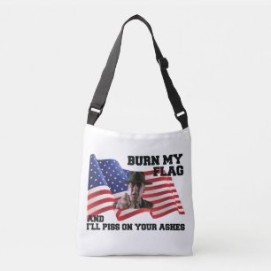 Bolso Cruzado No quemes mi bandera