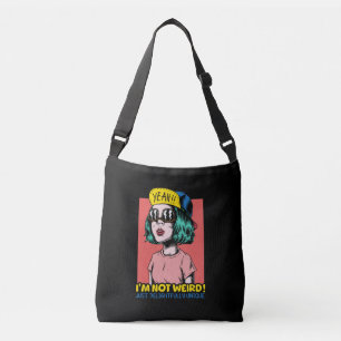 Bolso Cruzado "¡No soy raro! Único y delicioso"