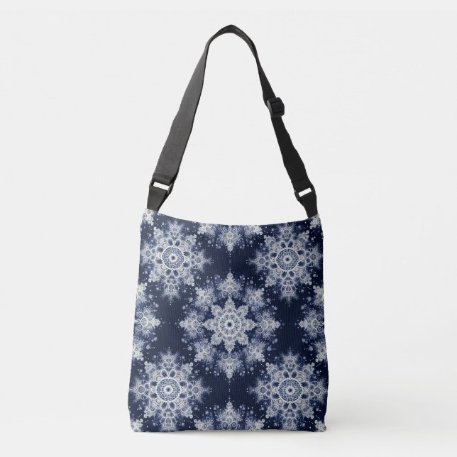 Bolso Cruzado No tus copos de nieve normales III (Anverso)
