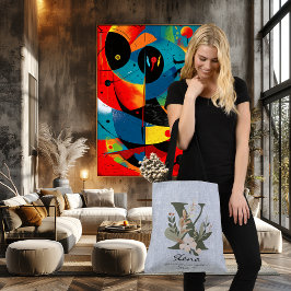 Bolso Cruzado Noble Grace de Xena - Monograma Floral de Boho