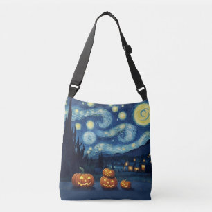 Bolso Cruzado Noche estrellada Van Gogh Halloween