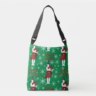 Bolso Cruzado Nollaig Chridheil Escocia Feliz Navidad Escocia