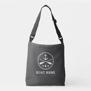Bolso Cruzado Nombre del barco Anchor Náutico Oars Rope Stars Gr