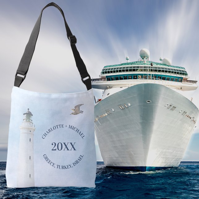 Bolso Cruzado Nombres de cruceros de vacaciones faro de año (Subido por el creador)
