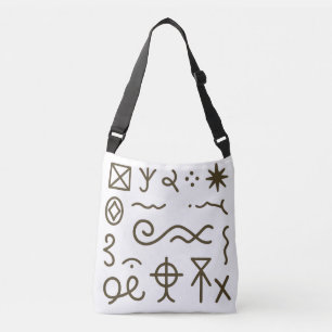 Bolso Cruzado Nsibidi Antigua África