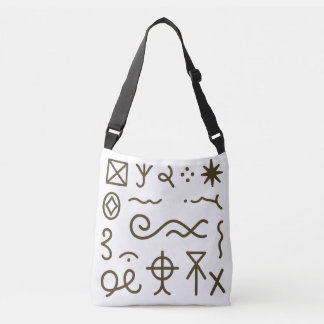 Bolso Cruzado Nsibidi Antigua África