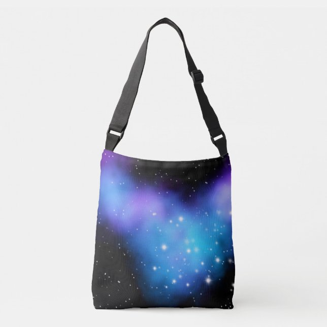 Bolso Cruzado Nubes espaciales Galaxy Starlight (Anverso)