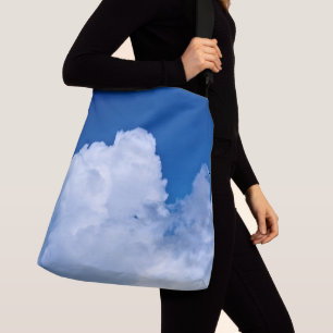 Bolso Cruzado Nubes hinchadas blancas en cielo azul