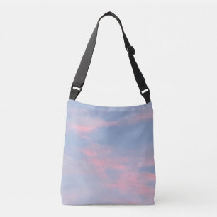 Bolso Cruzado Nubes rosadas de personalizable