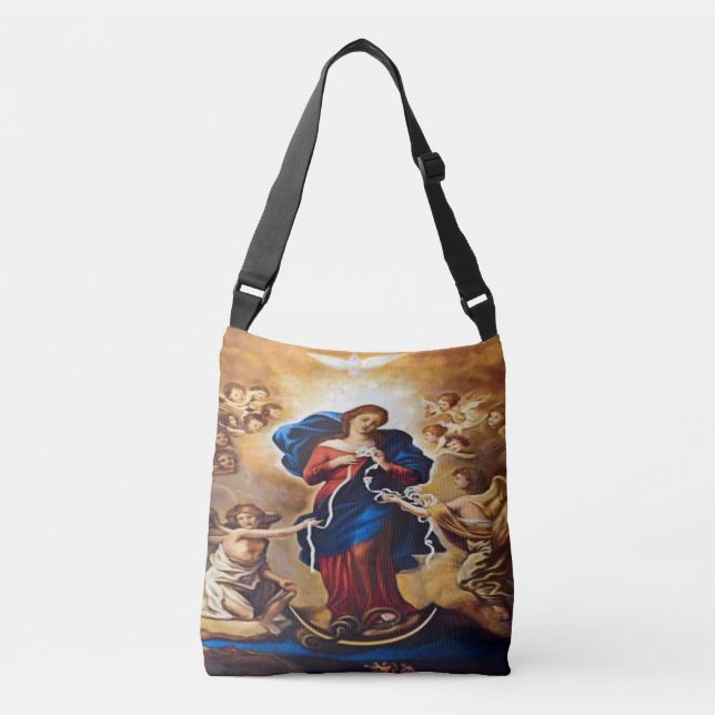 Bolso Cruzado Nuestra dama de los nudos (Anverso)
