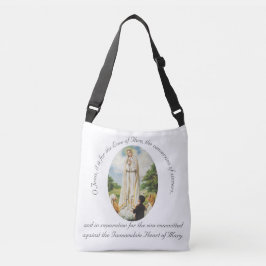 Bolso Cruzado Nuestra Señora de Fátima personalizada