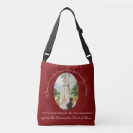Bolso Cruzado Nuestra Señora de Fátima personalizada