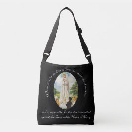 Bolso Cruzado Nuestra Señora de Fátima personalizada