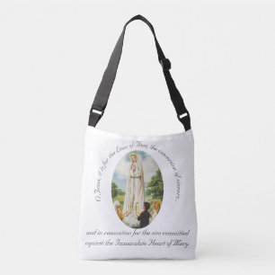 Bolso Cruzado Nuestra Señora de Fátima Personalizado