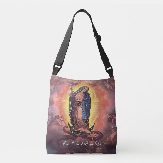 Bolso Cruzado Nuestra Señora de Guadalupe Rev 12 (Anverso)