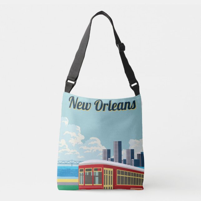 Bolso Cruzado Nueva Orleans (Anverso)