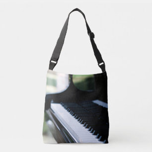 Bolso Cruzado Obra de arte de piano cuto