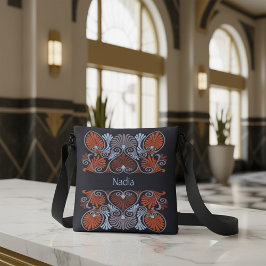 Bolso Cruzado Obra de desplazamiento de Art Nouveau personalizad