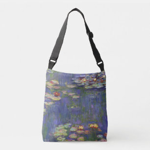 Bolso Cruzado Obras maestras de nenúfares de Monet