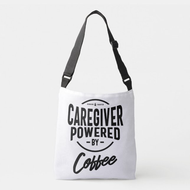Bolso Cruzado Oferta de cargo de trabajo de cuidador (Anverso)