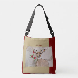 Bolso Cruzado ¡Oh ciervo! Ligero Brown Deep Red